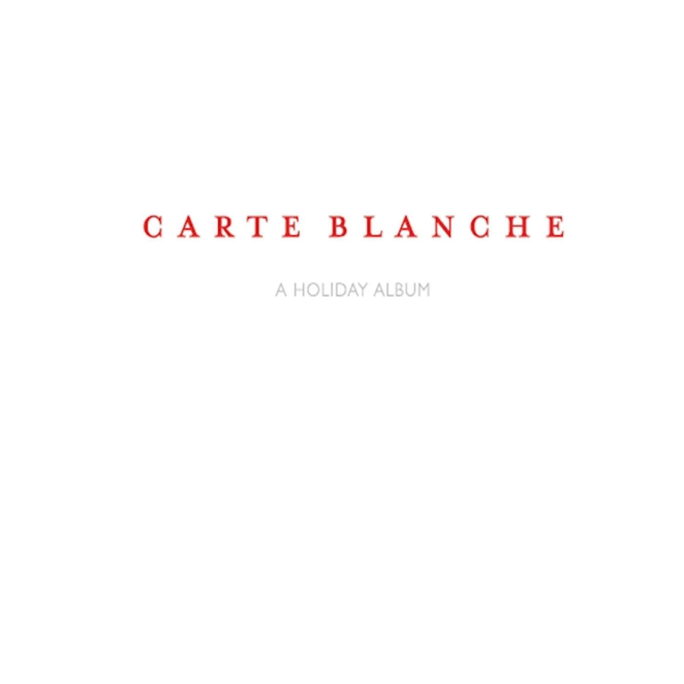 Carte Blanche A HOLDIAY ALBUM CD