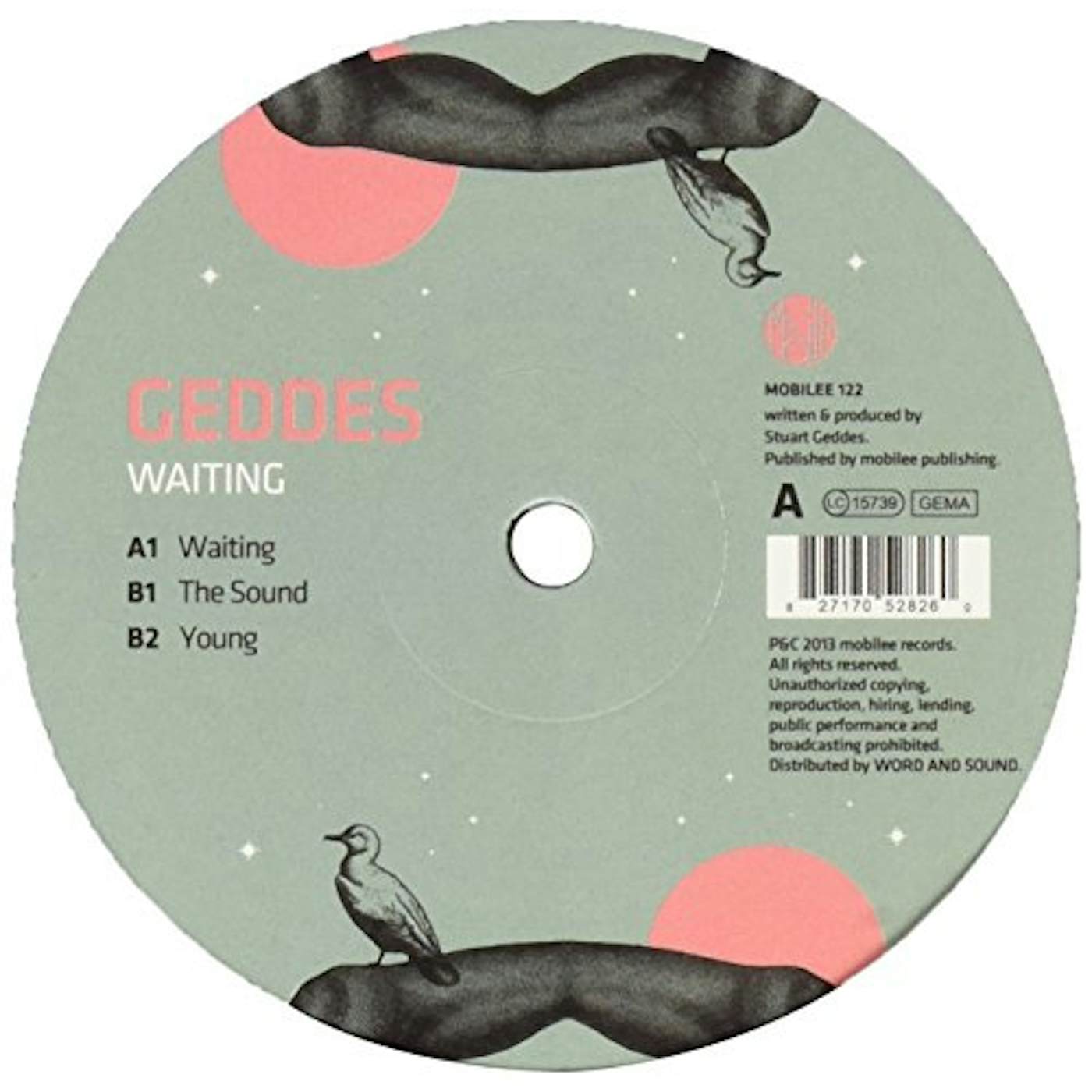 Geddes Waiting Vinyl Record