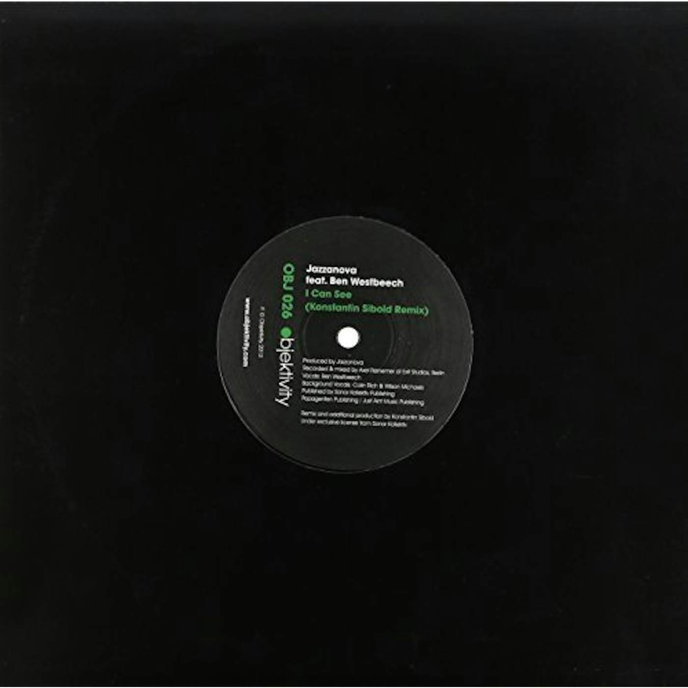 Jazzanova I Can See (Konstantin Sibold Remix) Vinyl Record