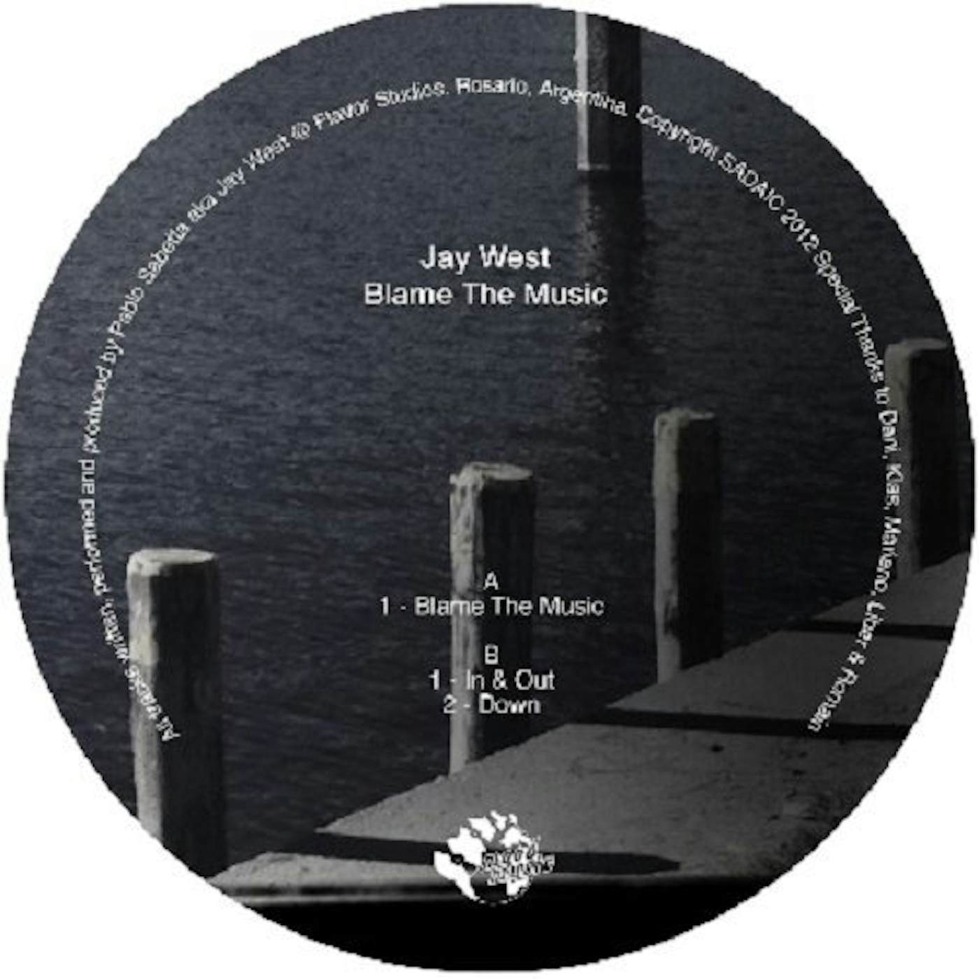 Jay West Blame The Music Vinyl Record