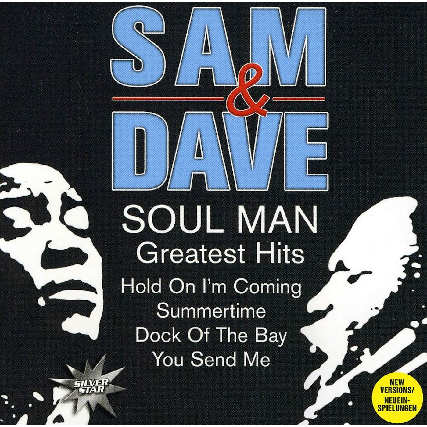 Sam & Dave SOUL MAN-GREATEST HITS CD