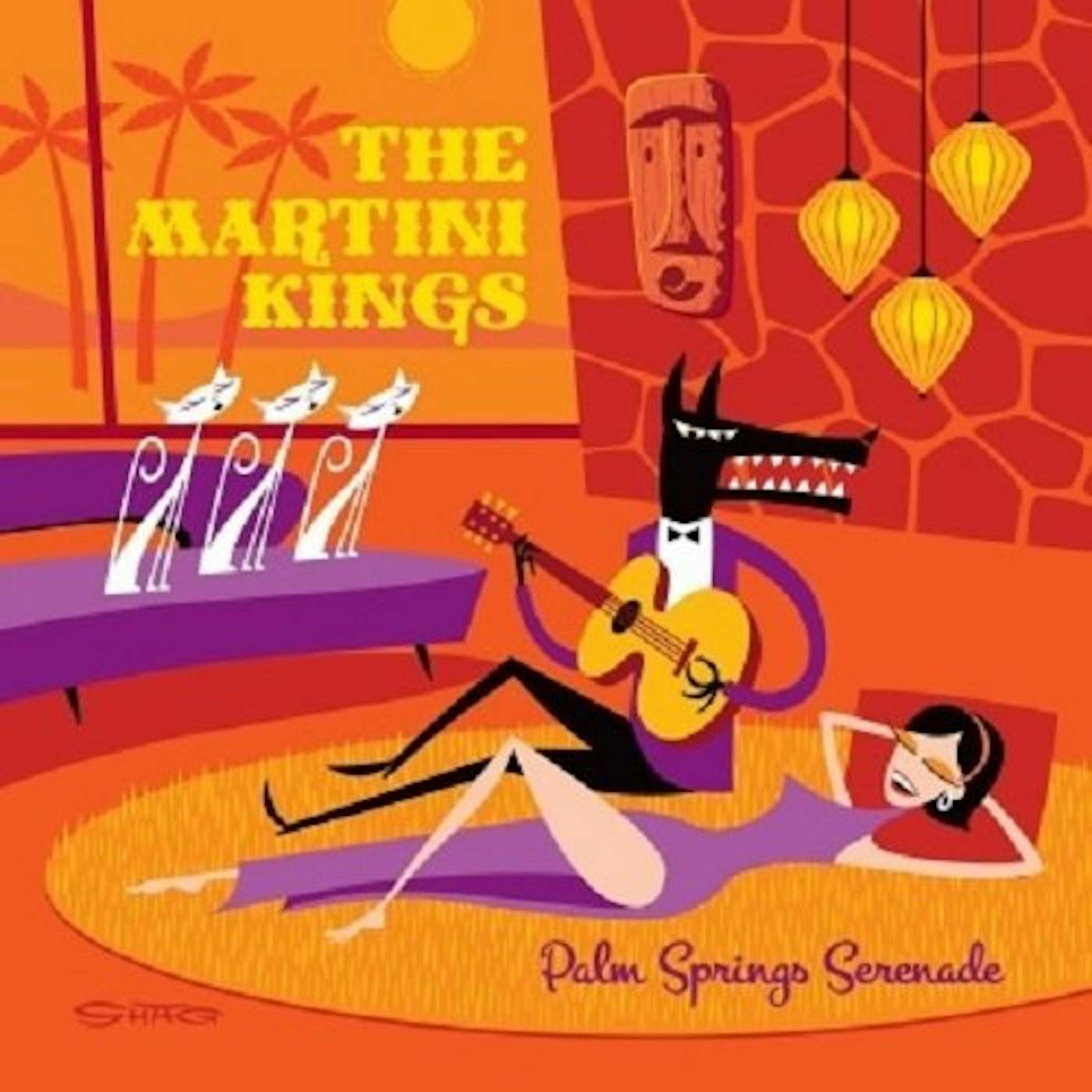 Martini Kings PALM SPRINGS SERENADE Vinyl Record