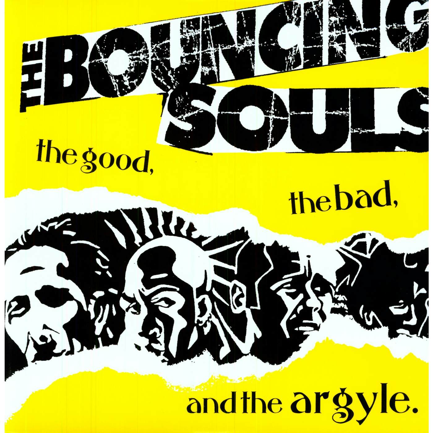 The Bouncing Souls GOOD THE BAD & THE ARGYLE Vinyl Record