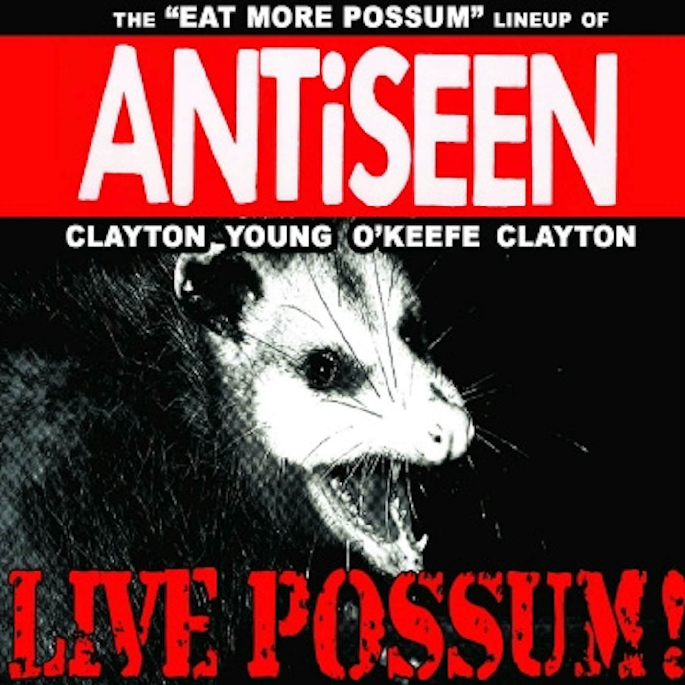 Antiseen LIVE POSSUM CD