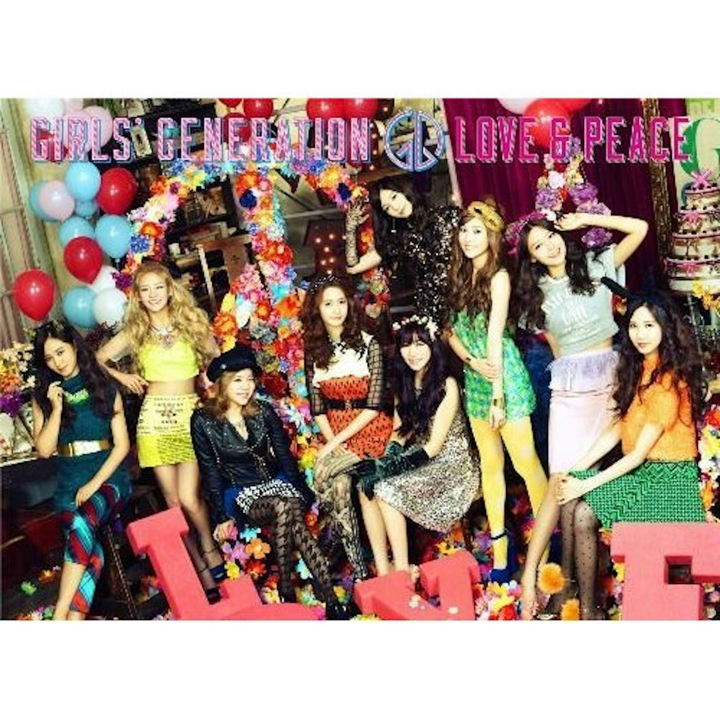 Girls' Generation LOVE & PEACE CD