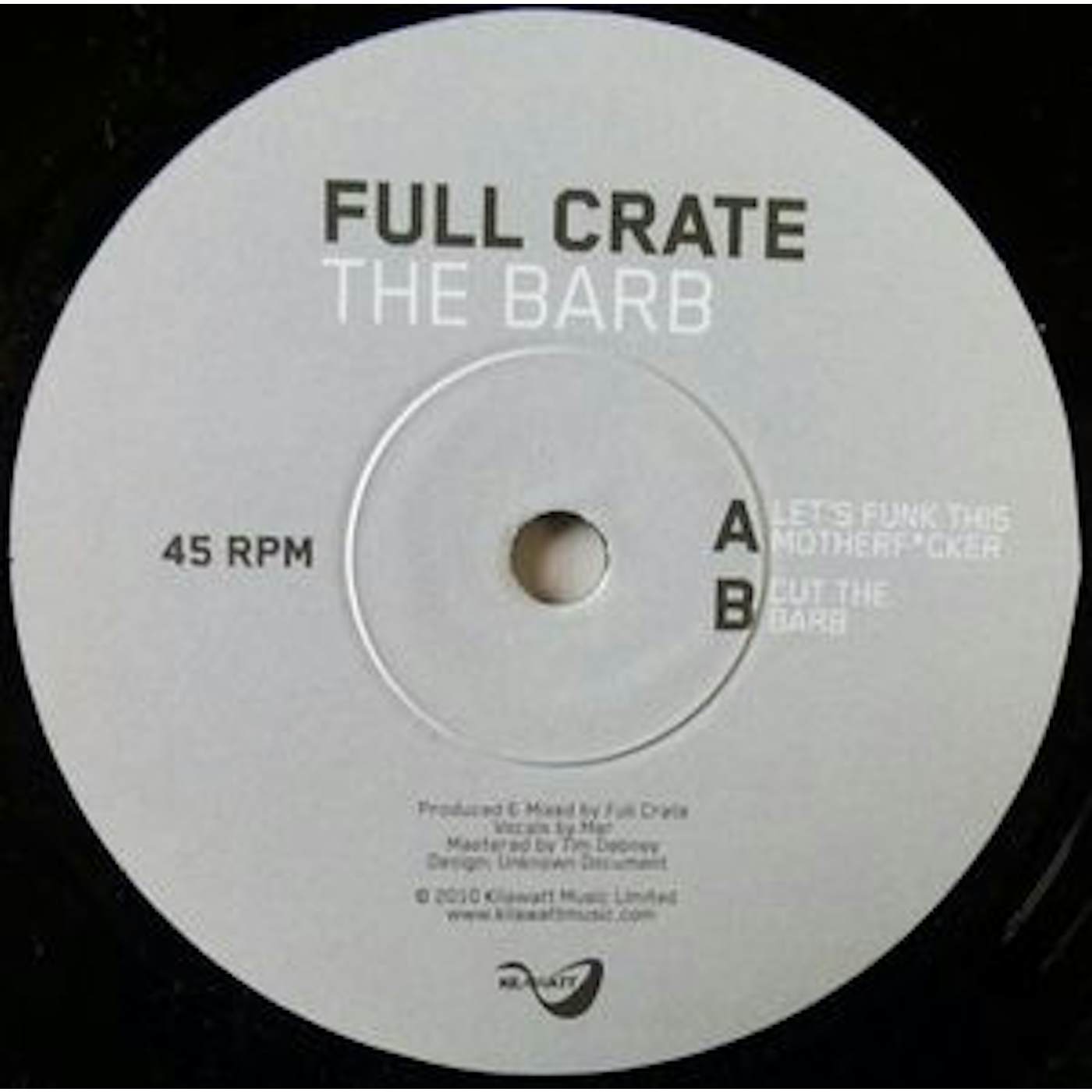 Full Crate BARB Vinyl Record