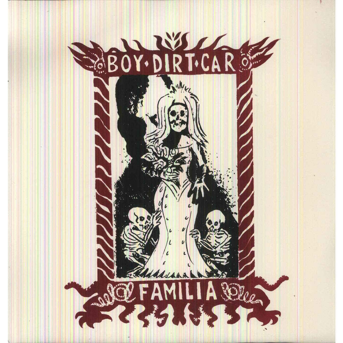 Boy Dirt Car FAMILIA Vinyl Record
