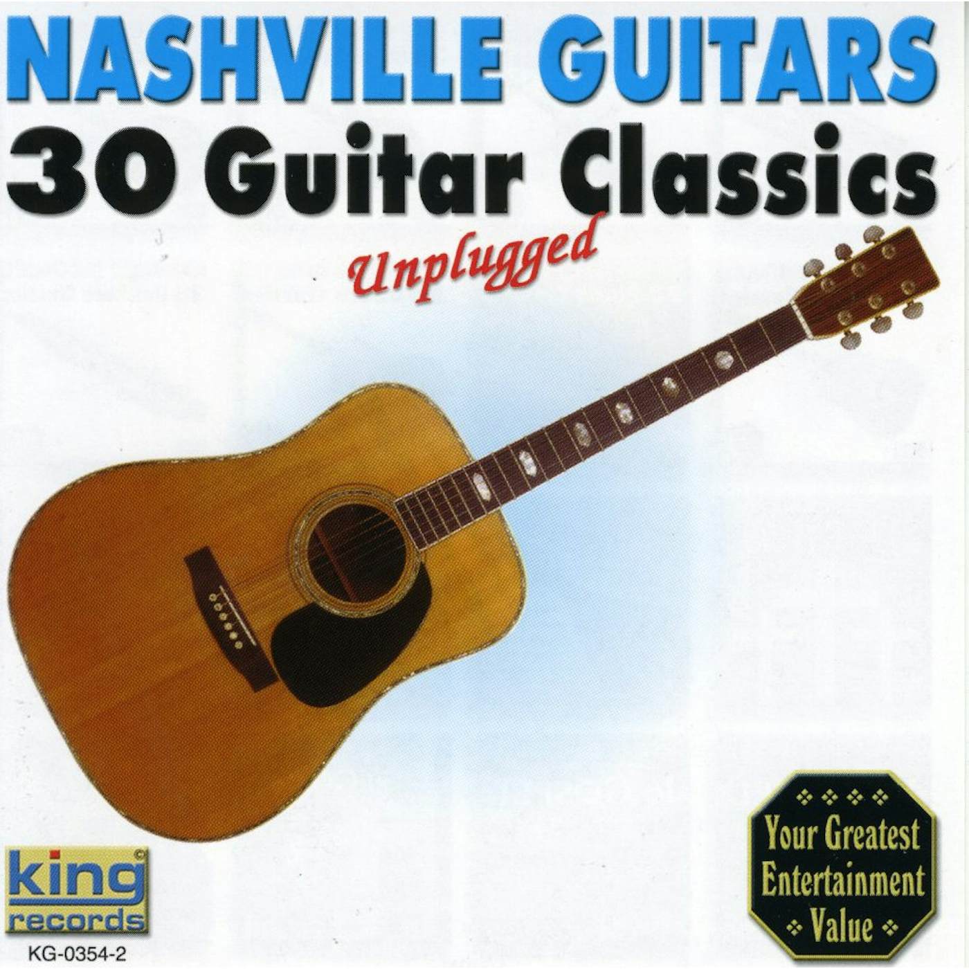 Nashville Guitars 30 GUITAR CLASSICS UNPLUGGED CD