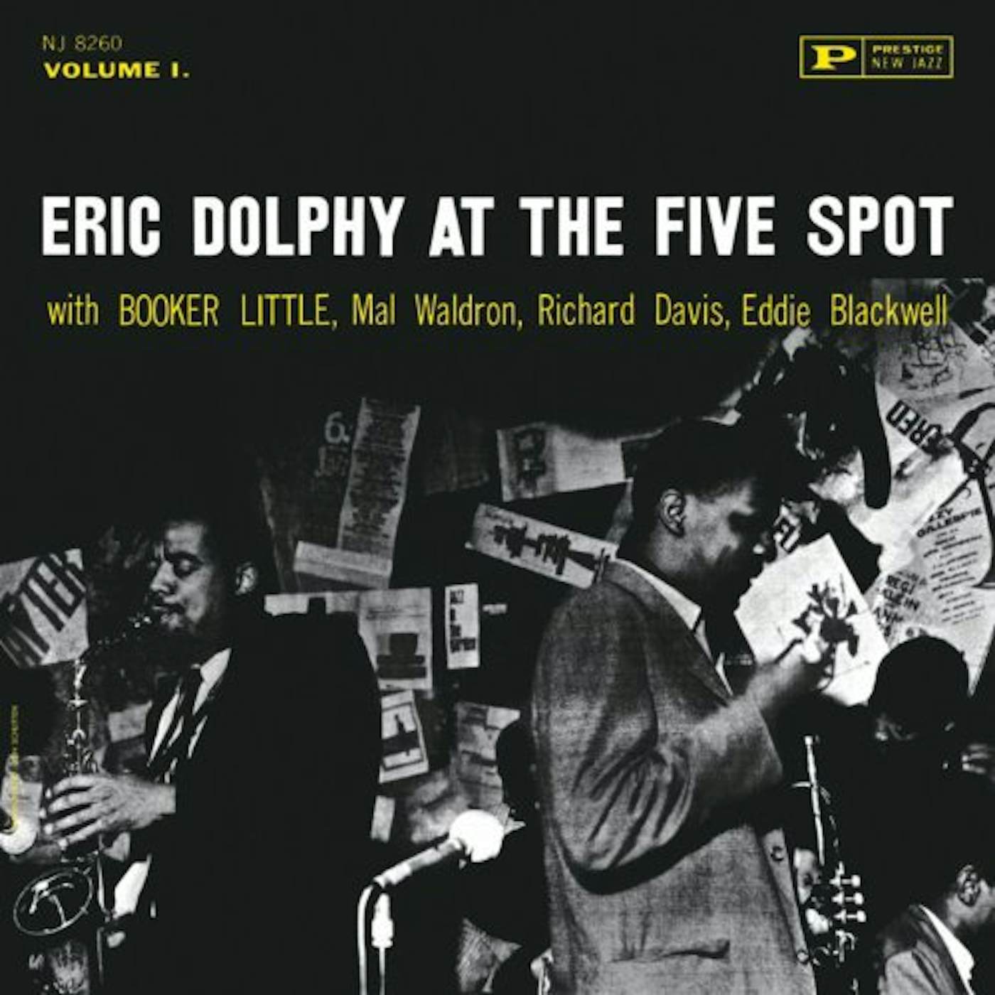 Eric Dolphy AT THE FIVE SPOT 1 Vinyl Record