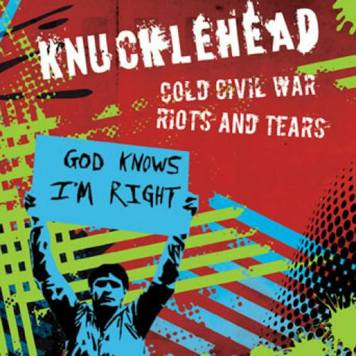 Knucklhead COLD CIVIL WAR / RIOTS & TEARS Vinyl Record