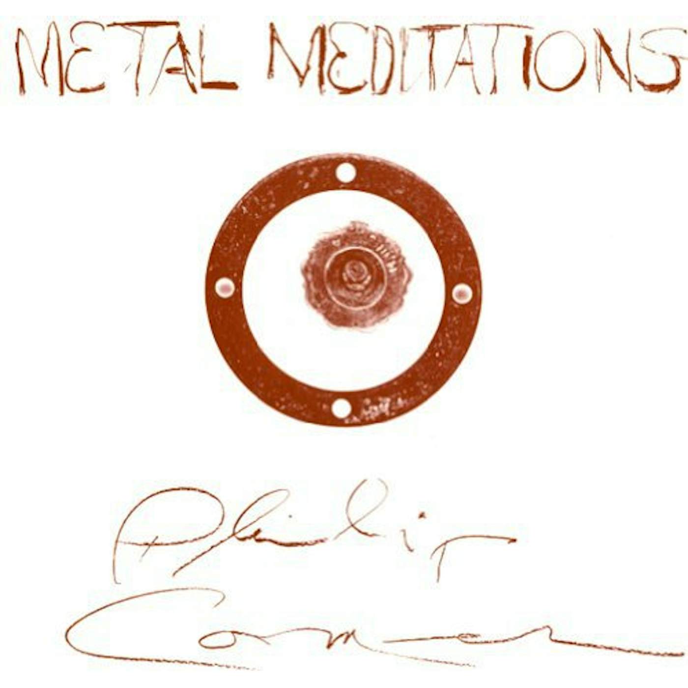 Philip Corner Metal Meditations Vinyl Record