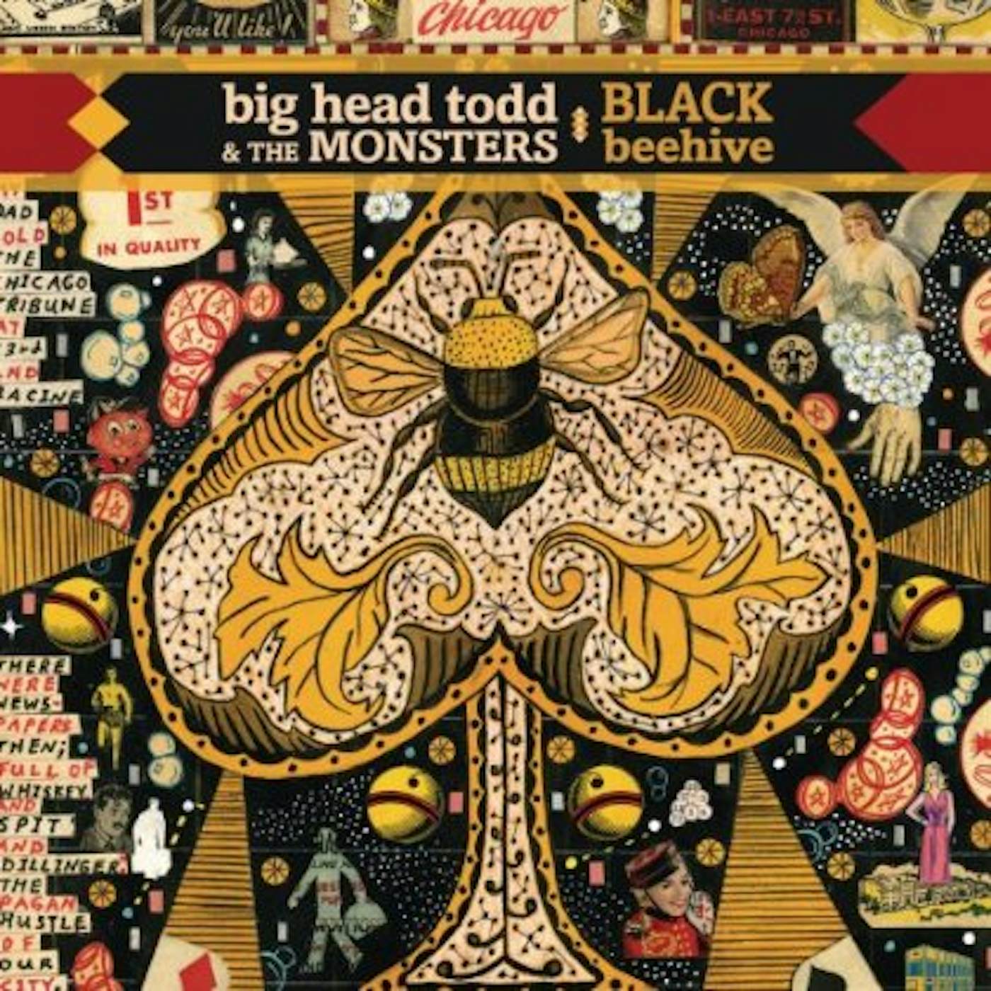 Big Head Todd and The Monsters BLACK BEEHIVE CD