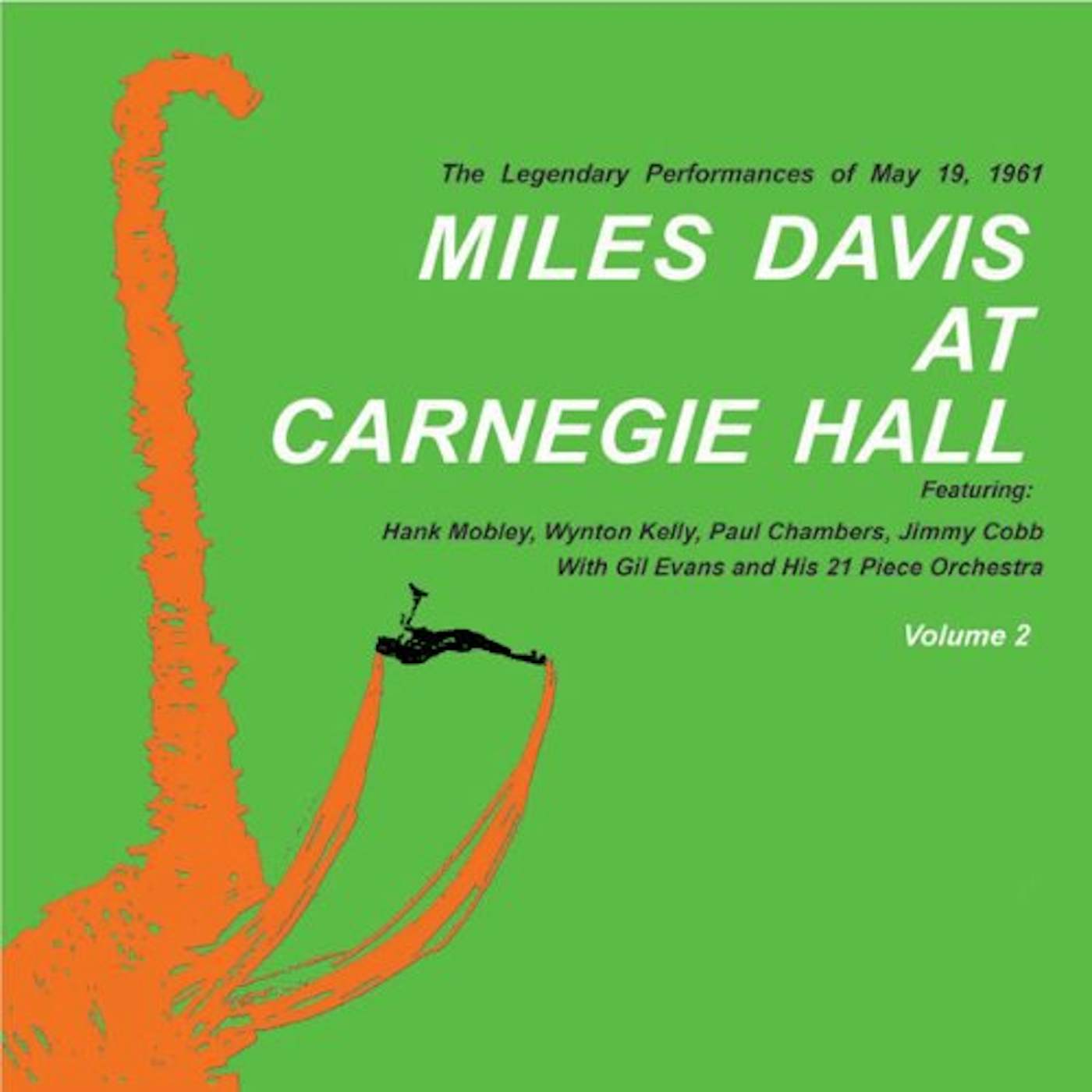 MILES DAVIS AT CARNEGIE HALL 2 Vinyl Record