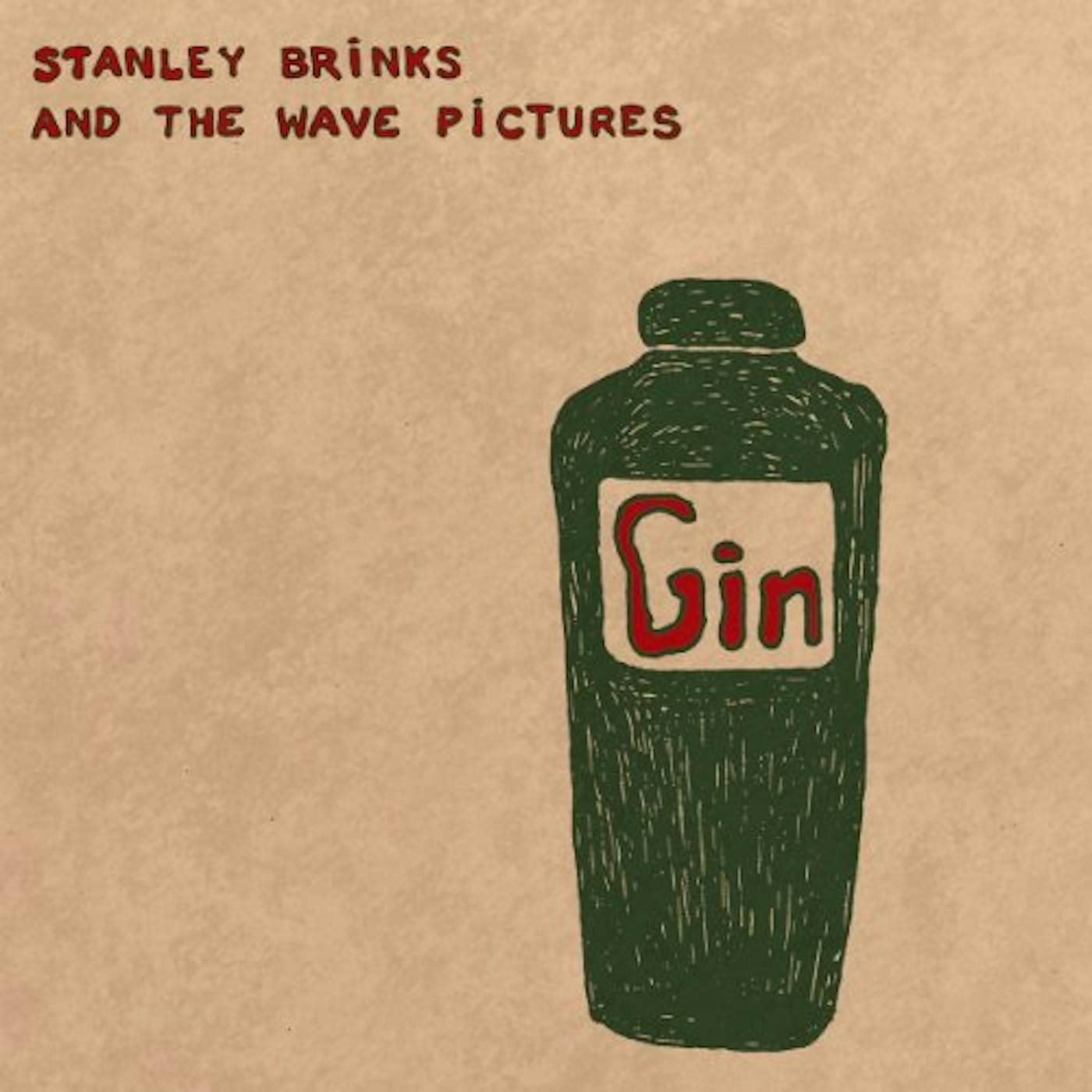 Stanley Brinks and The Wave Pictures Gin Vinyl Record