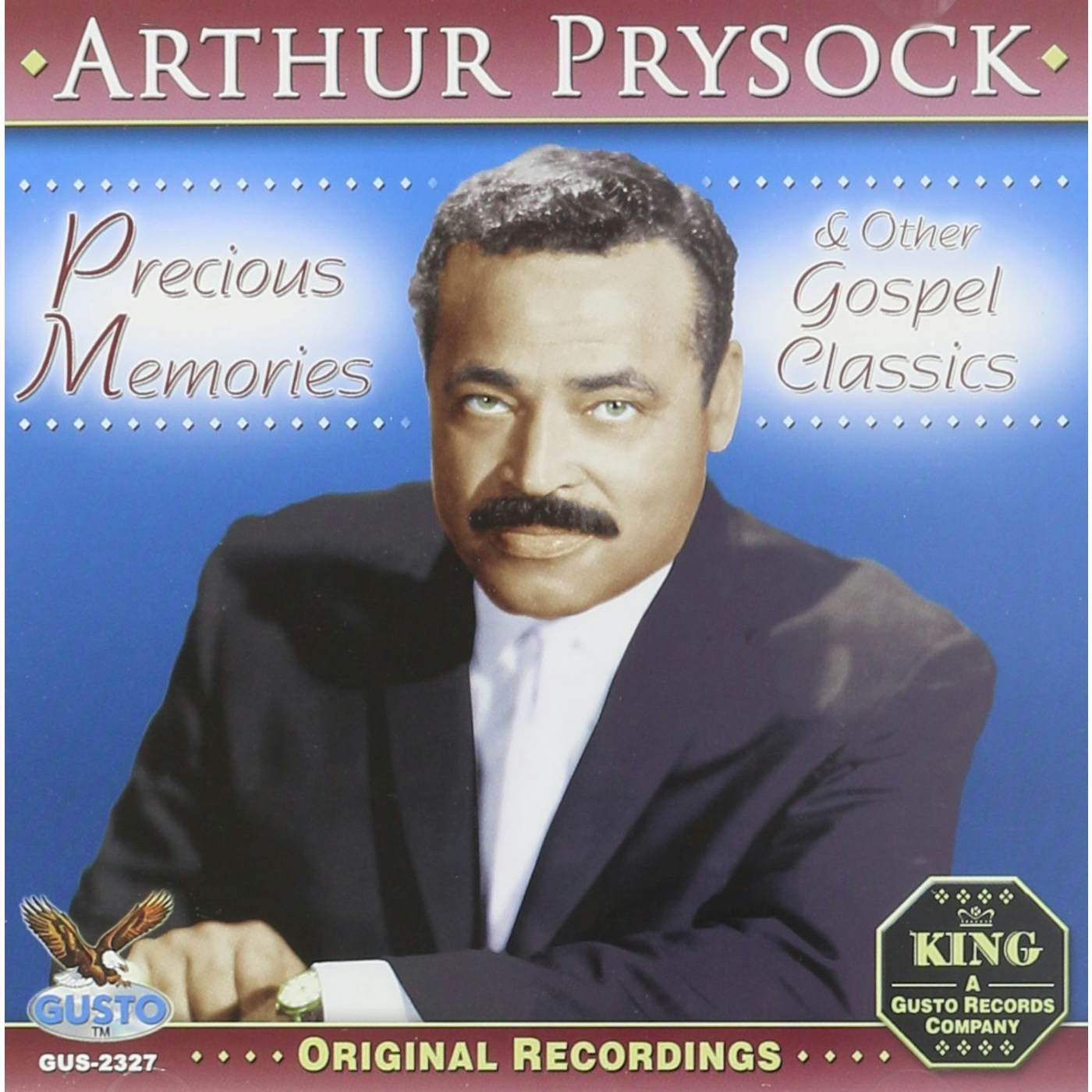 Arthur Prysock PRECIOUS MEMORIES & OTHER GOSPEL CLASSICS CD