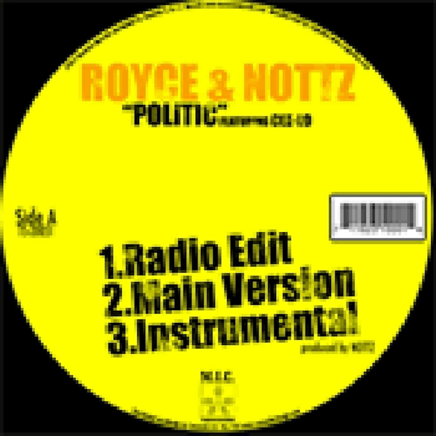 Royce Da 5'9" POLITICS Vinyl Record
