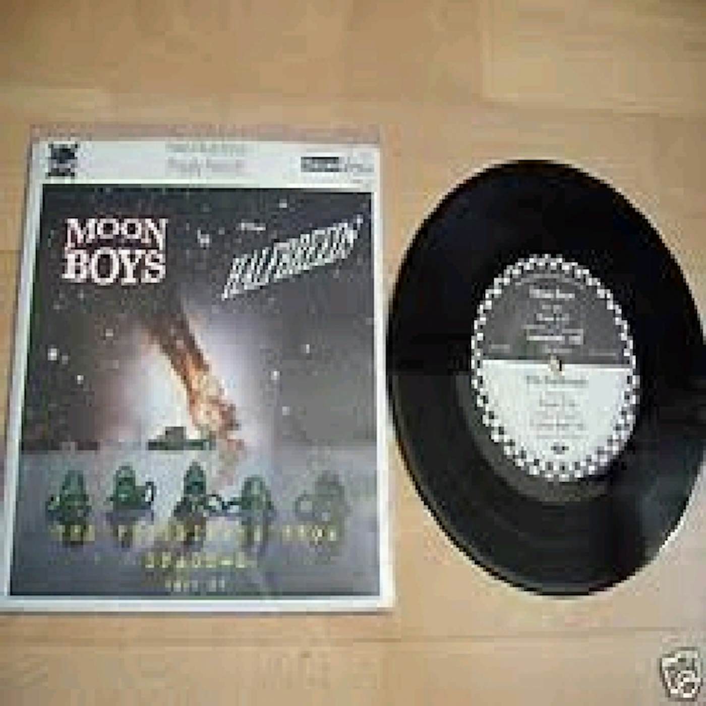 Moon Boys/Halfbreeds SPLIT Vinyl Record