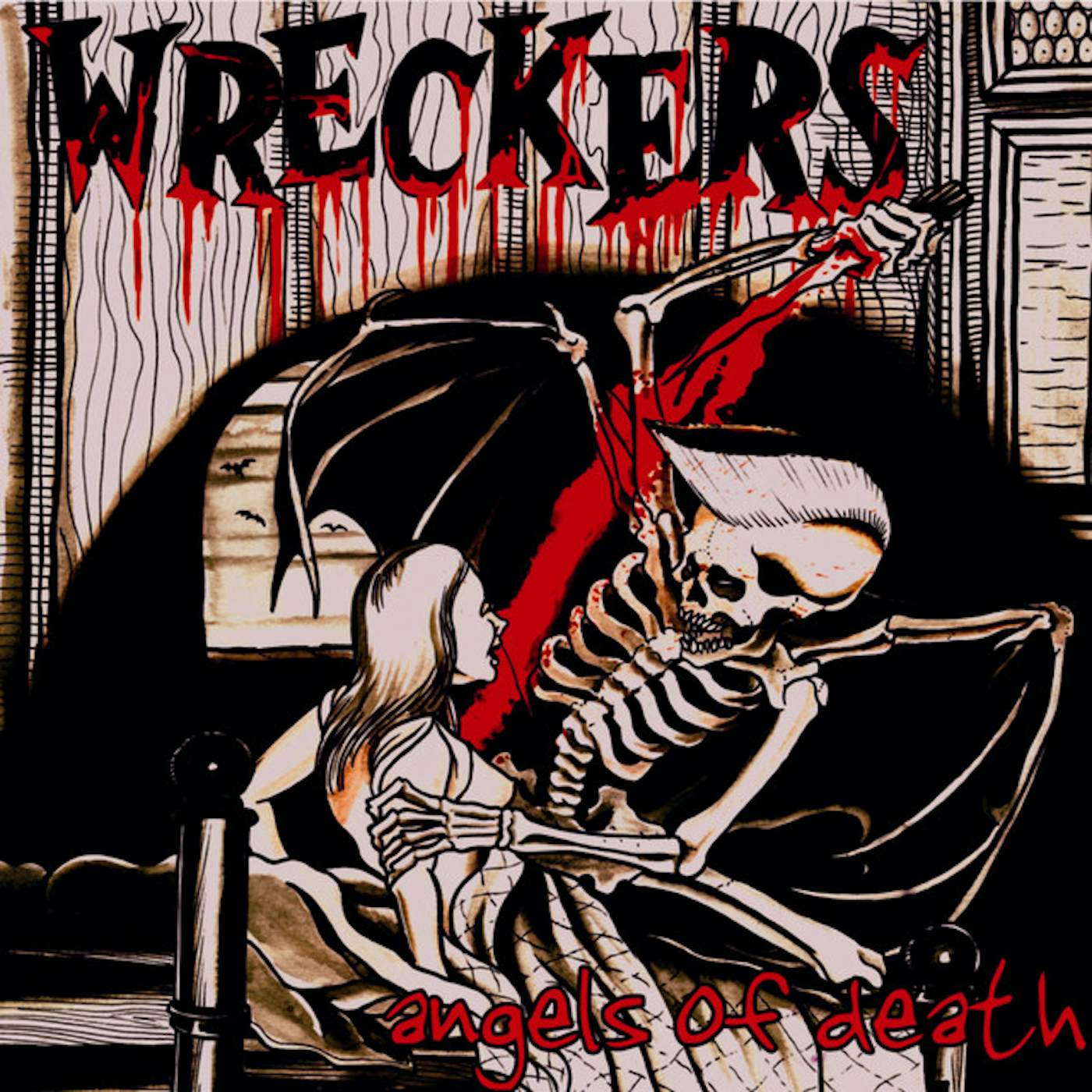 Wreckers ANGEL OF DEATH Vinyl Record