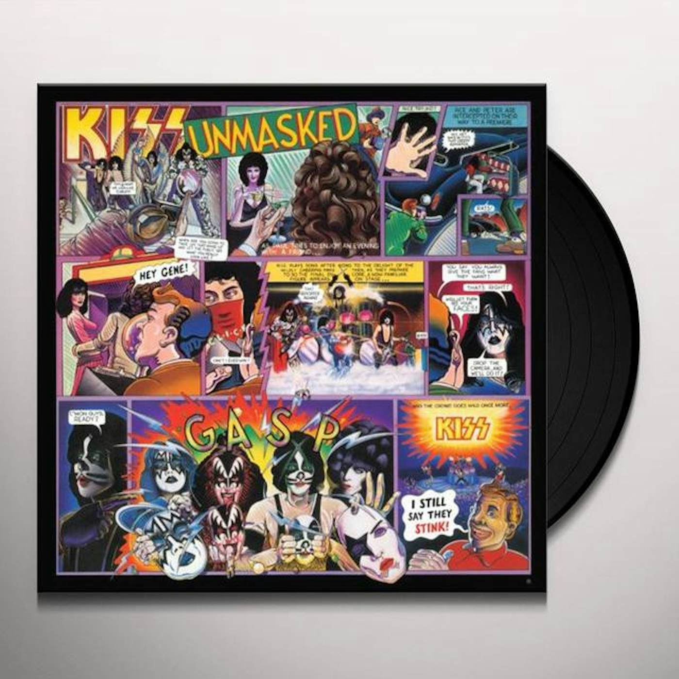 KISS Unmasked Vinyl Record