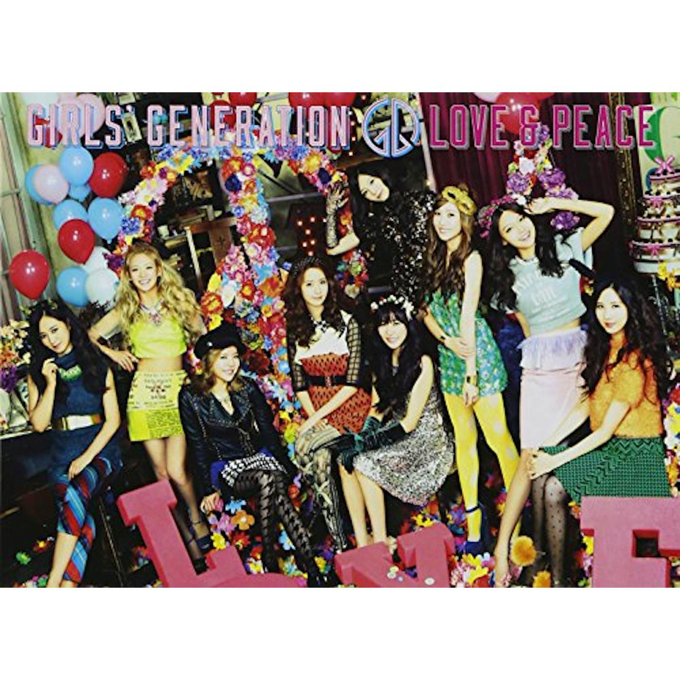 Girls' Generation LOVE & PEACE (CD + BLU-RAY) CD
