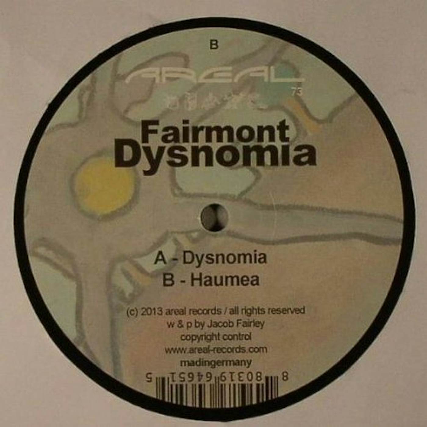 Fairmont Dysnomia Vinyl Record