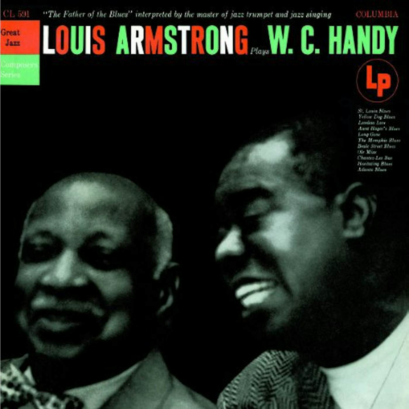 Louis Armstrong PLAYS W.C. HARDY Vinyl Record