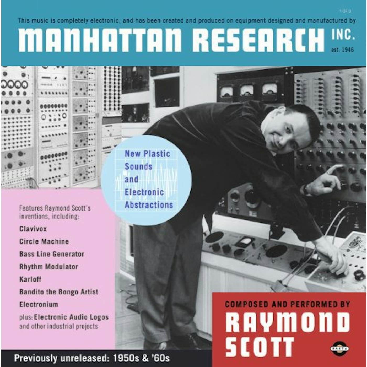 Raymond Scott MANHATTAN RESEARCH INC Vinyl Record