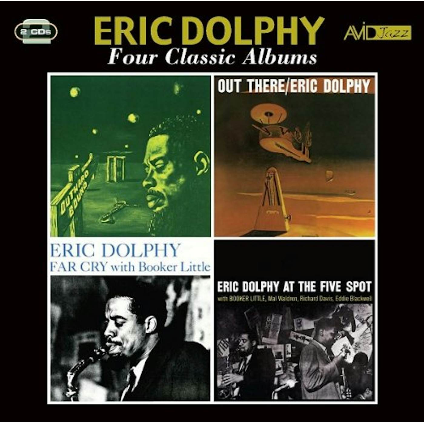 Eric Dolphy 4 CLASSIC ALBUMS CD