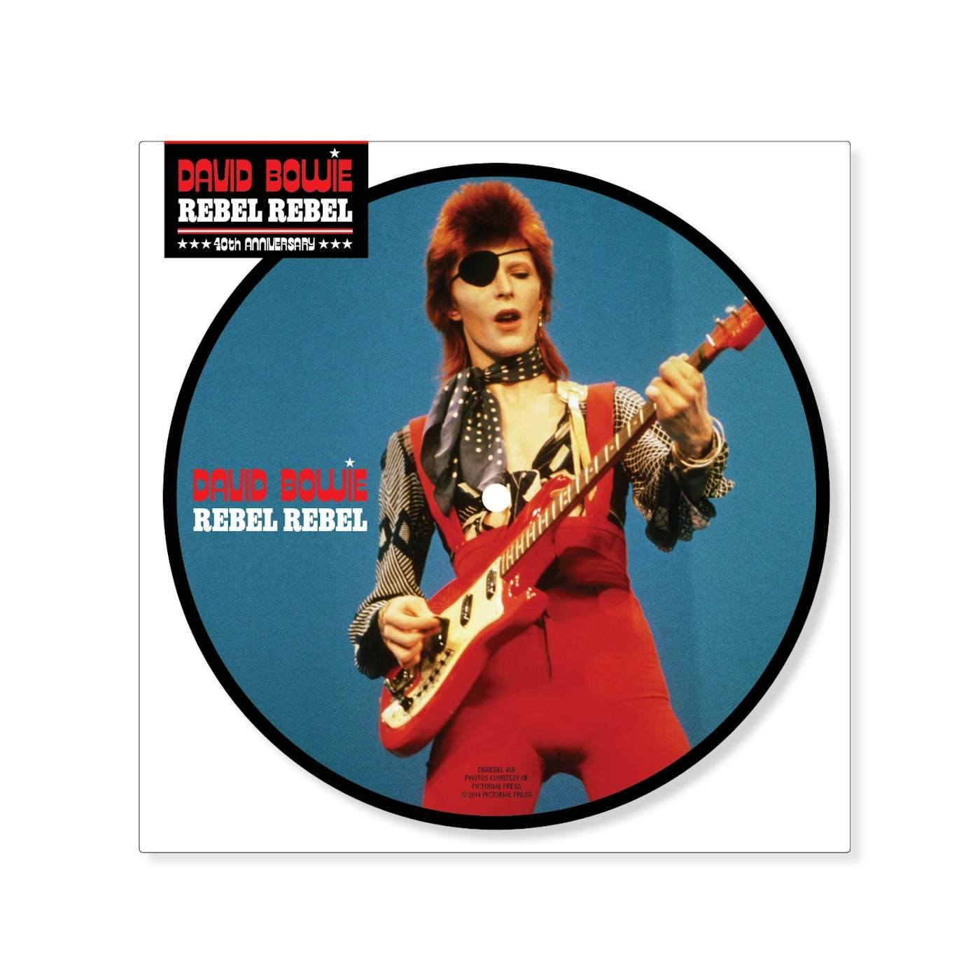 David Bowie Rebel Rebel Vinyl Record