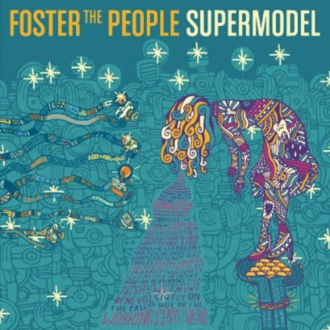 Foster The People Supermodel Vinyl Record