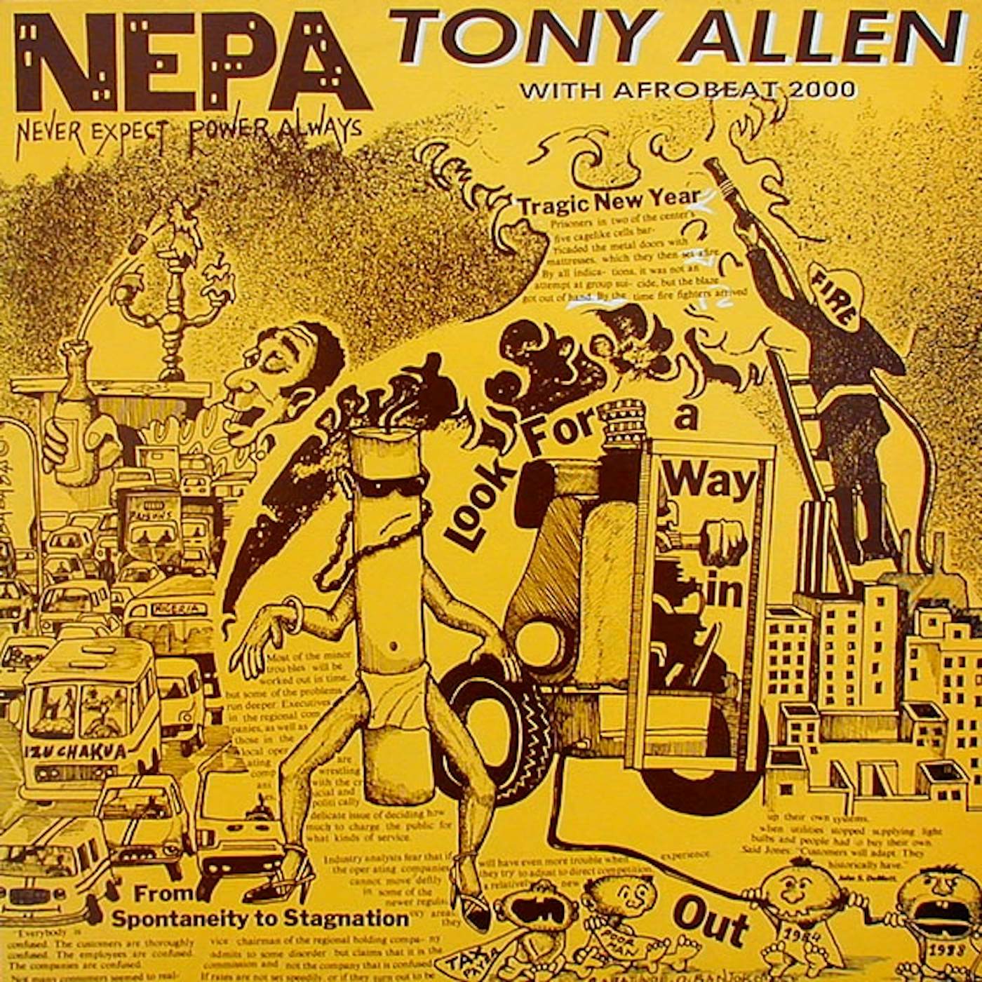 Tony Allen N.E.P.A. Vinyl Record