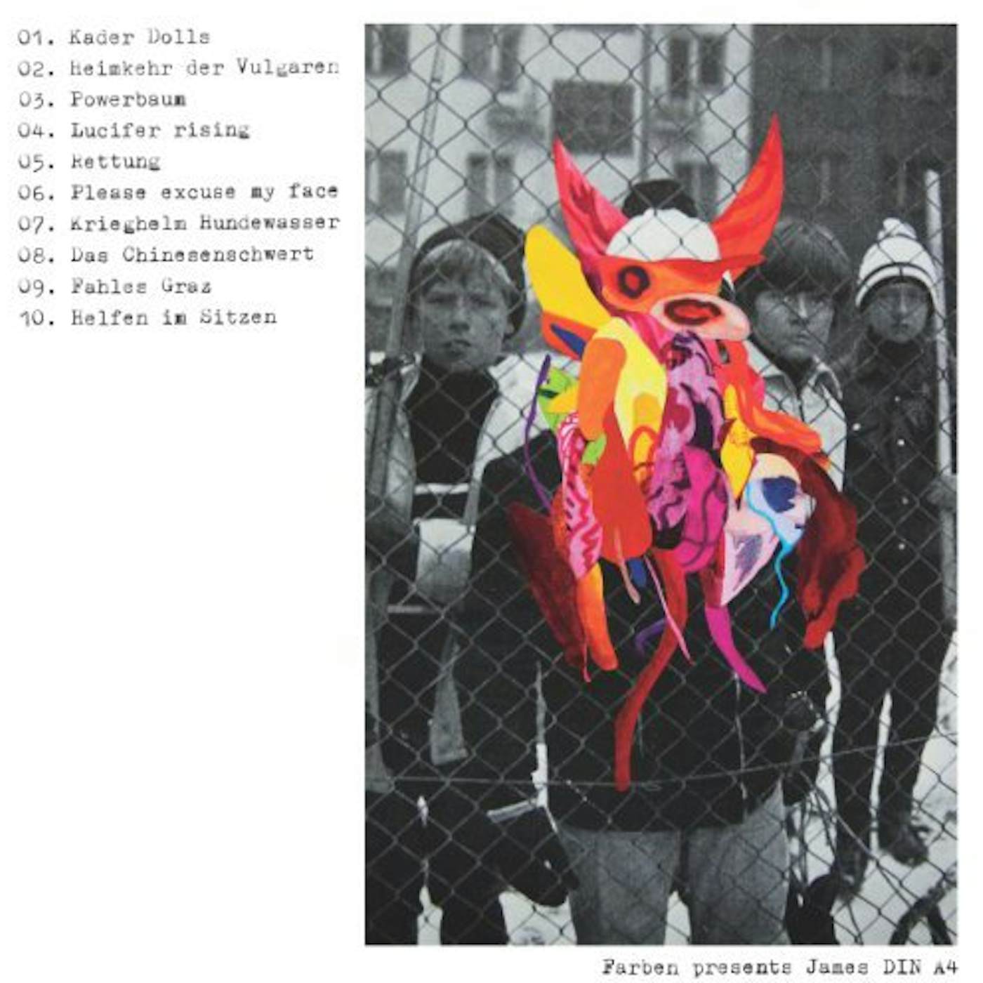 Farben & James DIN A4 Farben Presents James Din A4 Vinyl Record