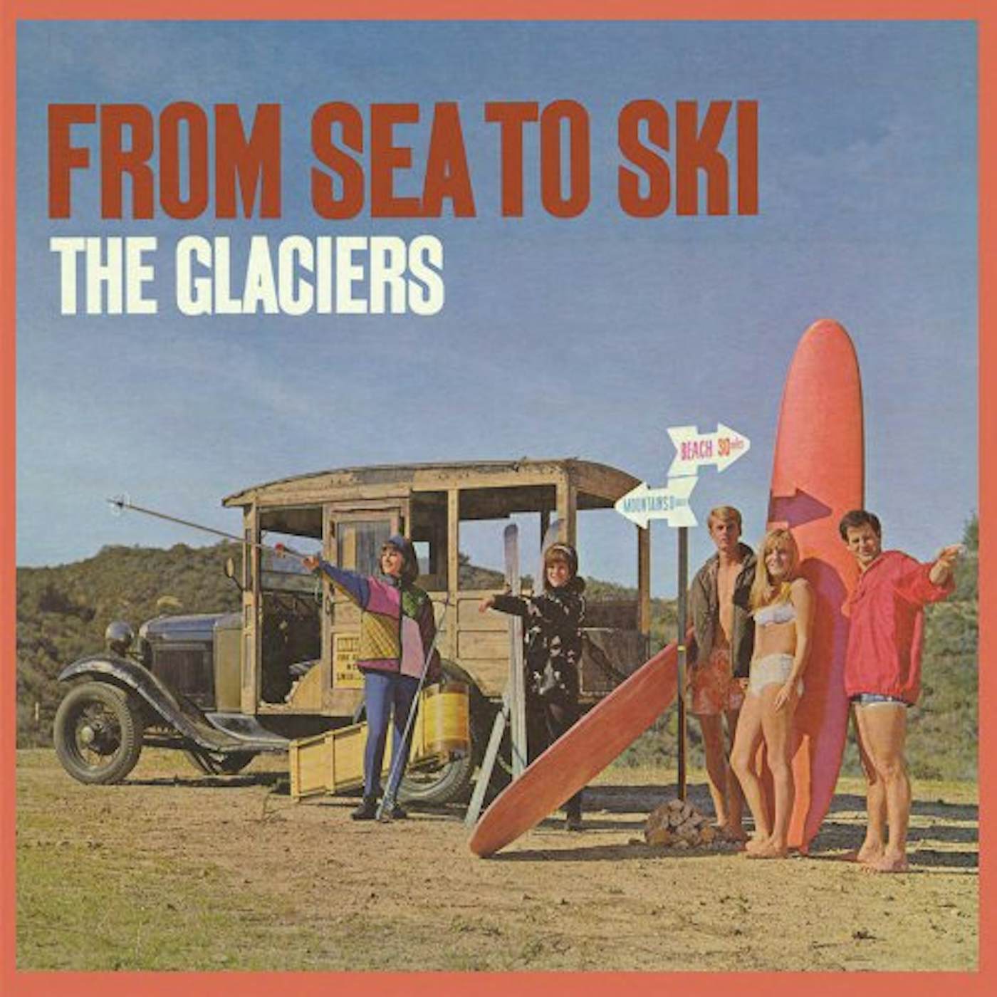 Glaciers FROM SEA TO SKI Vinyl Record