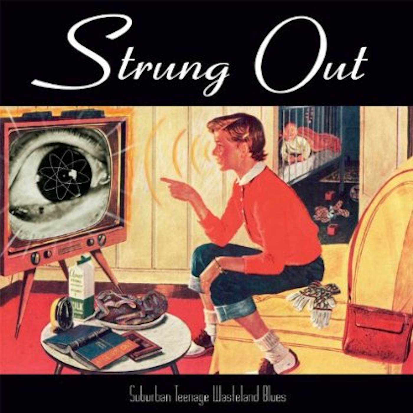 Strung Out SUBURBAN TEENAGE WASTELAND BLUES Vinyl Record
