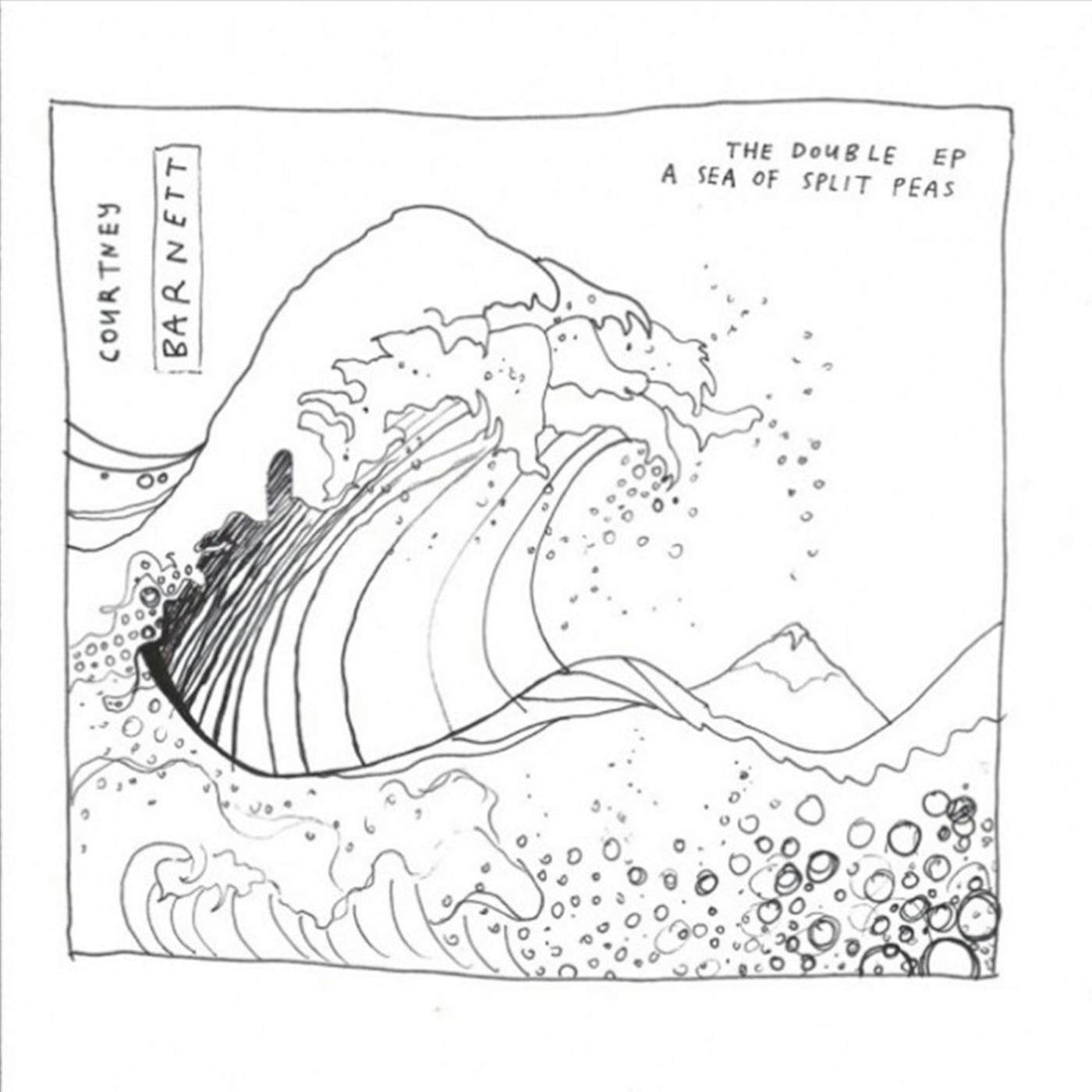 Courtney Barnett DOUBLE EP: A SEA OF SPLIT PEAS Vinyl Record