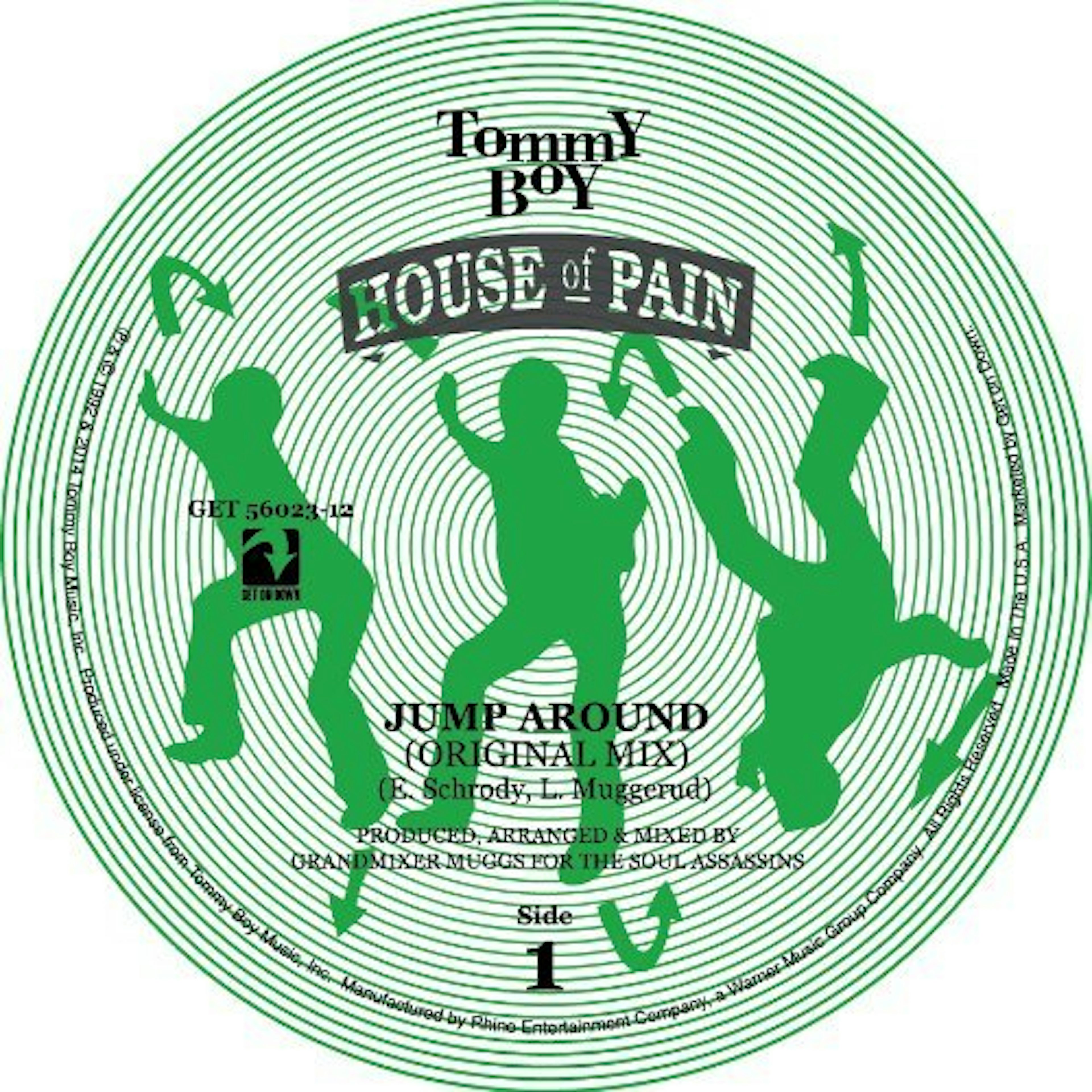 House Of Pain JUMP AROUND Vinyl Record