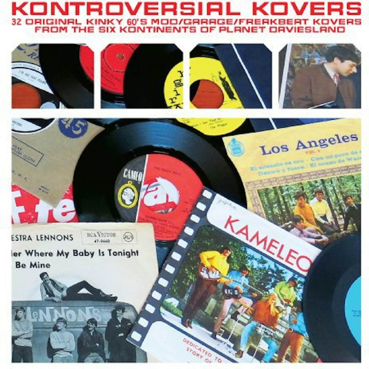KONTROVERSIAL KOVERS: 32 KINKY 60'S MOD / VAR Vinyl Record