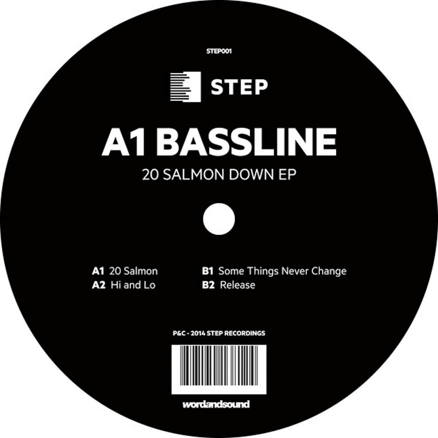 A1 Bassline 20 Salmon Down EP Vinyl Record