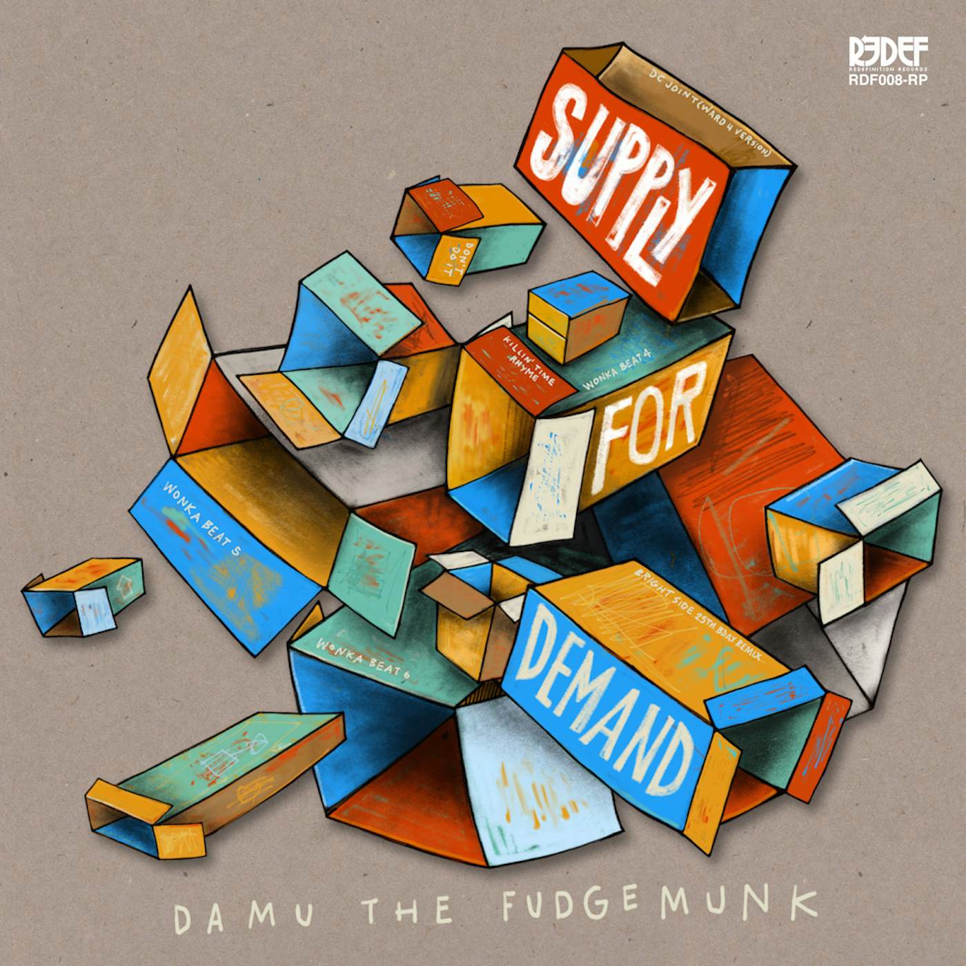Damu The Fudgemunk Supply For Demand Vinyl Record