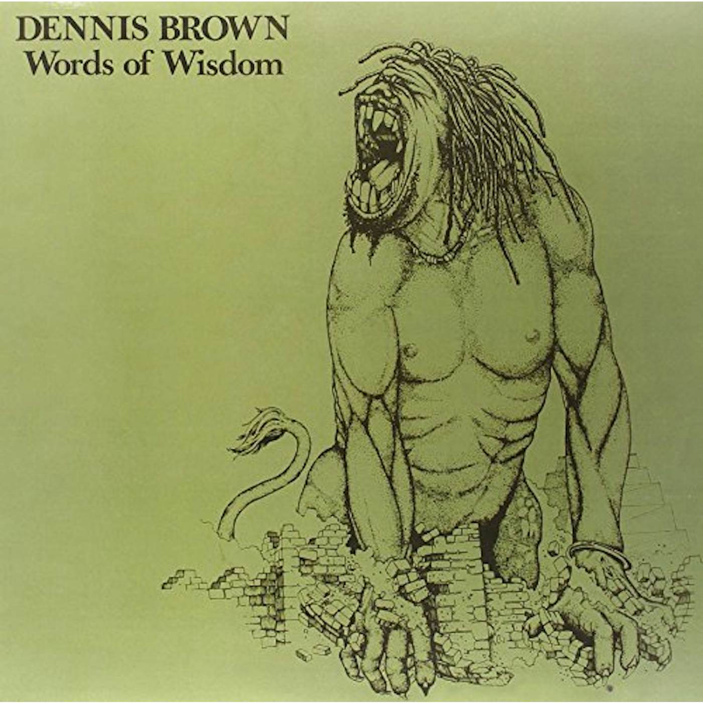 Dennis Brown Words Of Wisdom Vinyl Record