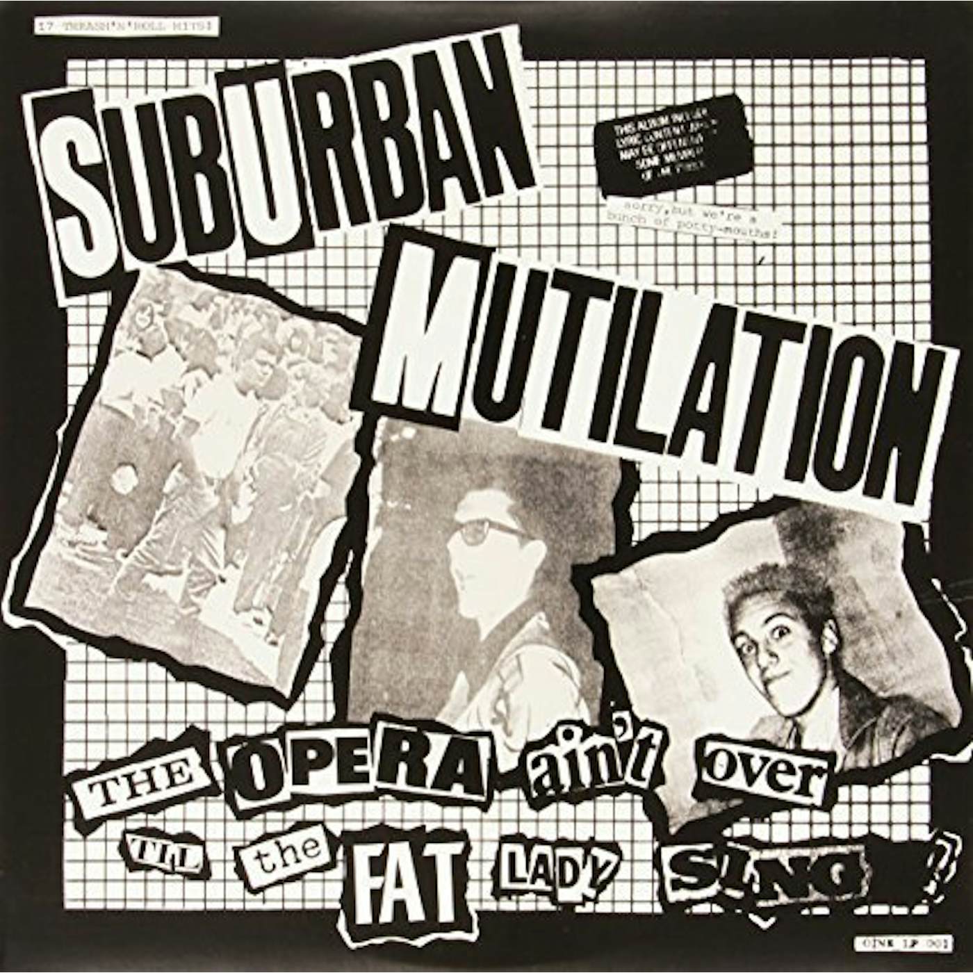 Suburban Mutilation OPERA AIN'T OVER TIL THE FAT LADY SINGS Vinyl Record