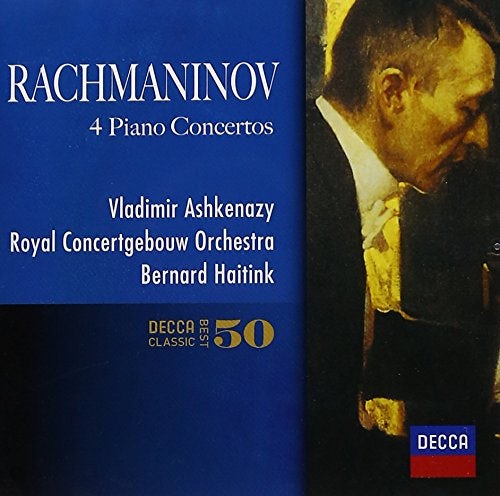 Vladimir Ashkenazy RACHMANINOV: PIANO CONCERTOS CD