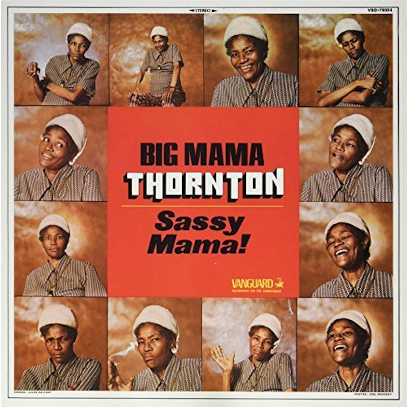 Big Mama Thornton Sassy Mama Vinyl Record