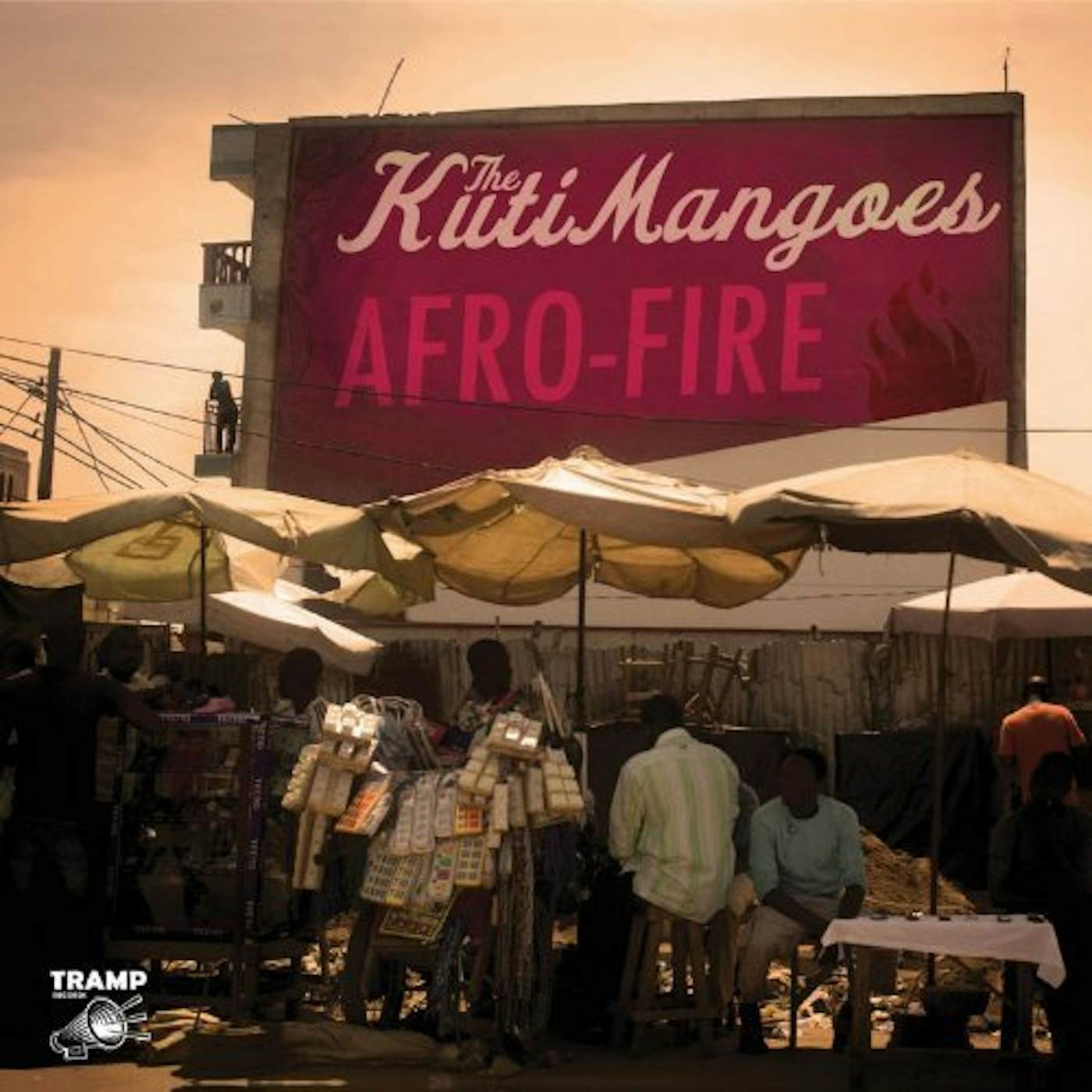 The KutiMangoes Afro-Fire Vinyl Record
