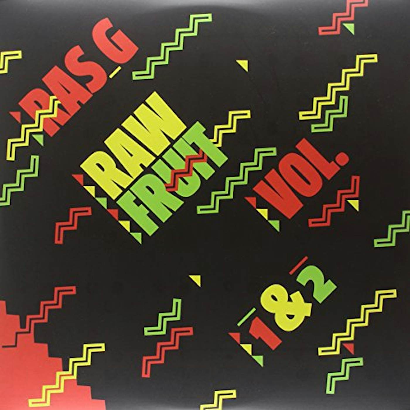 Ras G RAW FRUIT VOL 1-2 Vinyl Record - Digital Download Included
