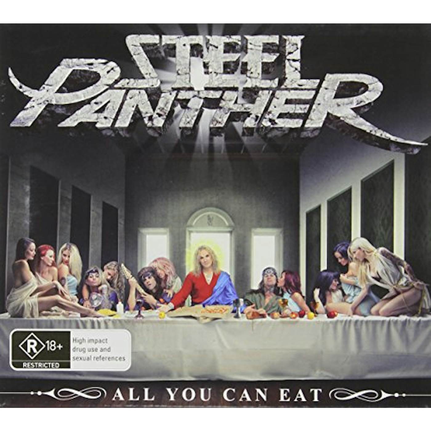 Steel Panther ALL YOU CAN EAT CD/DVD (AUSTRALIAN FAN EDITION) CD