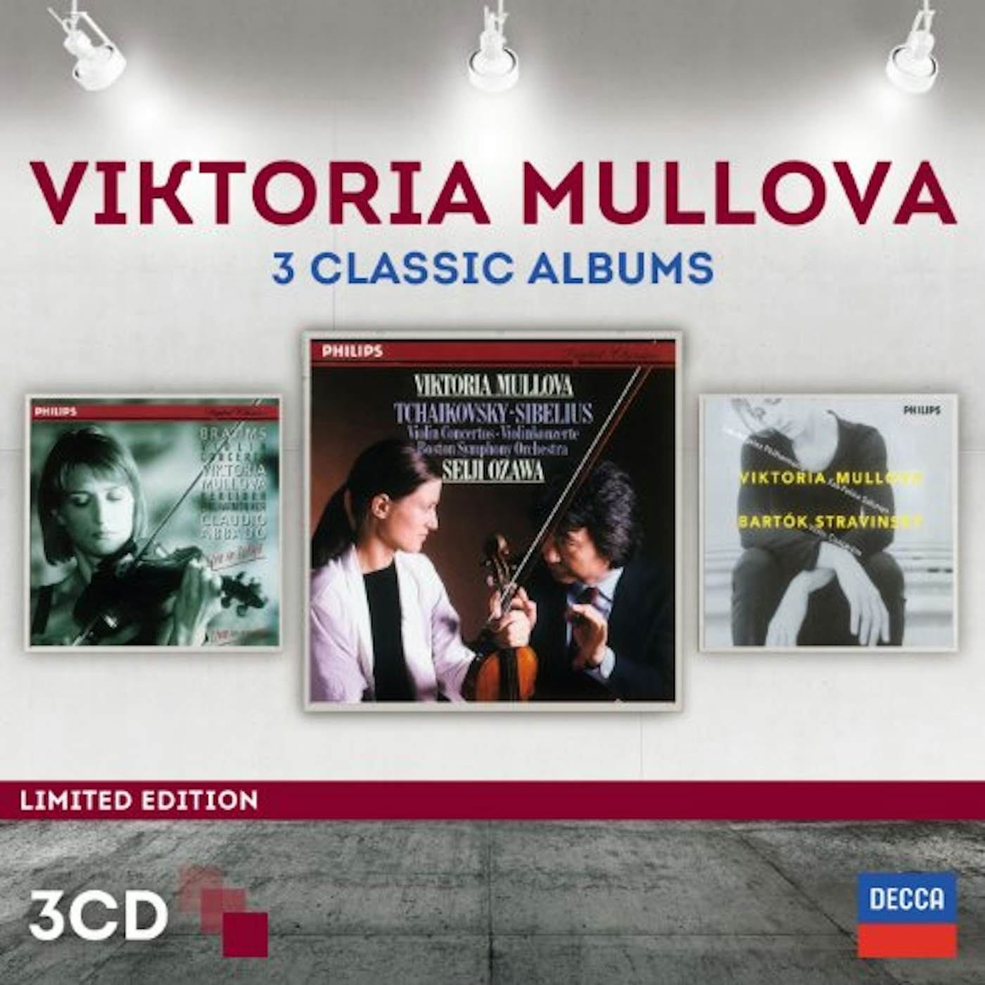 Viktoria Mullova THREE CLASSIC ALBUMS CD