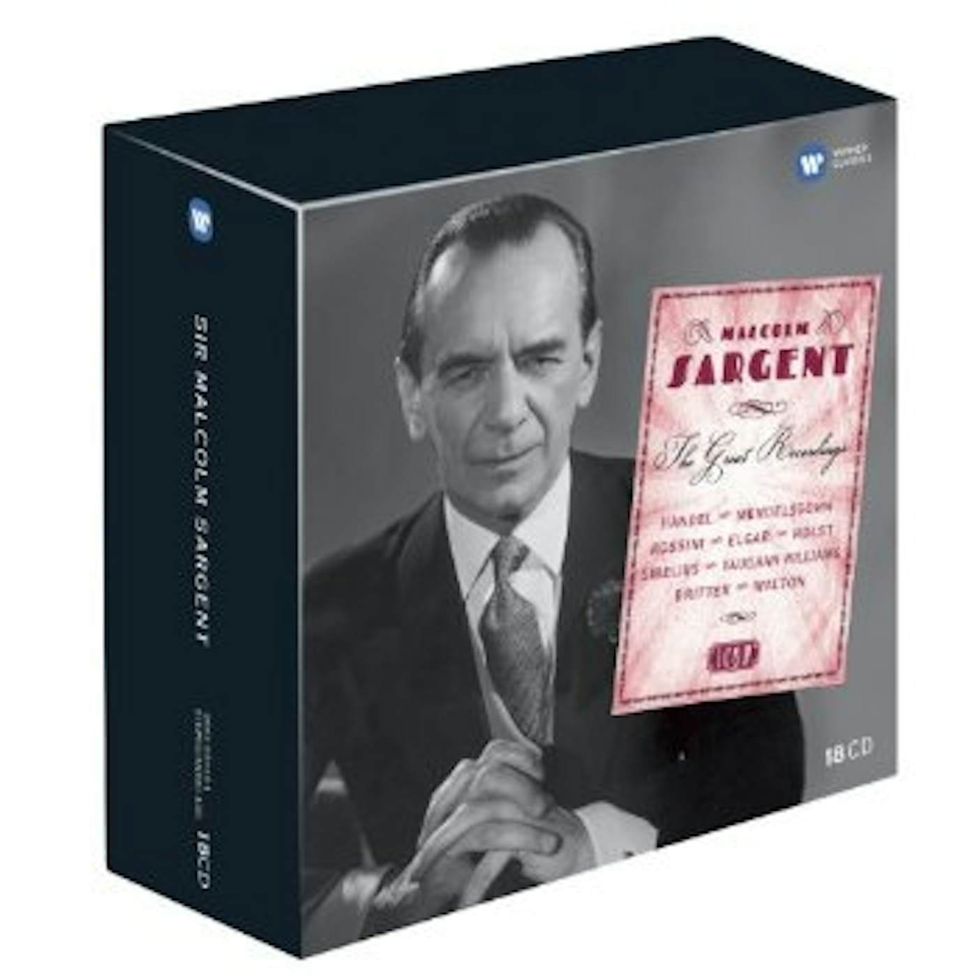 Malcolm Sargent ICON - GREAT RECORDINGS CD