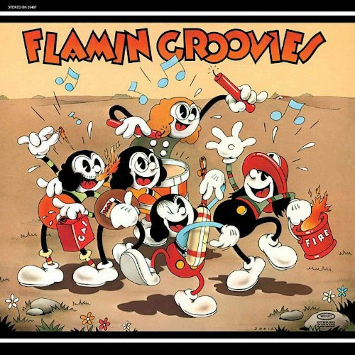 Flamin' Groovies Supersnazz Vinyl Record