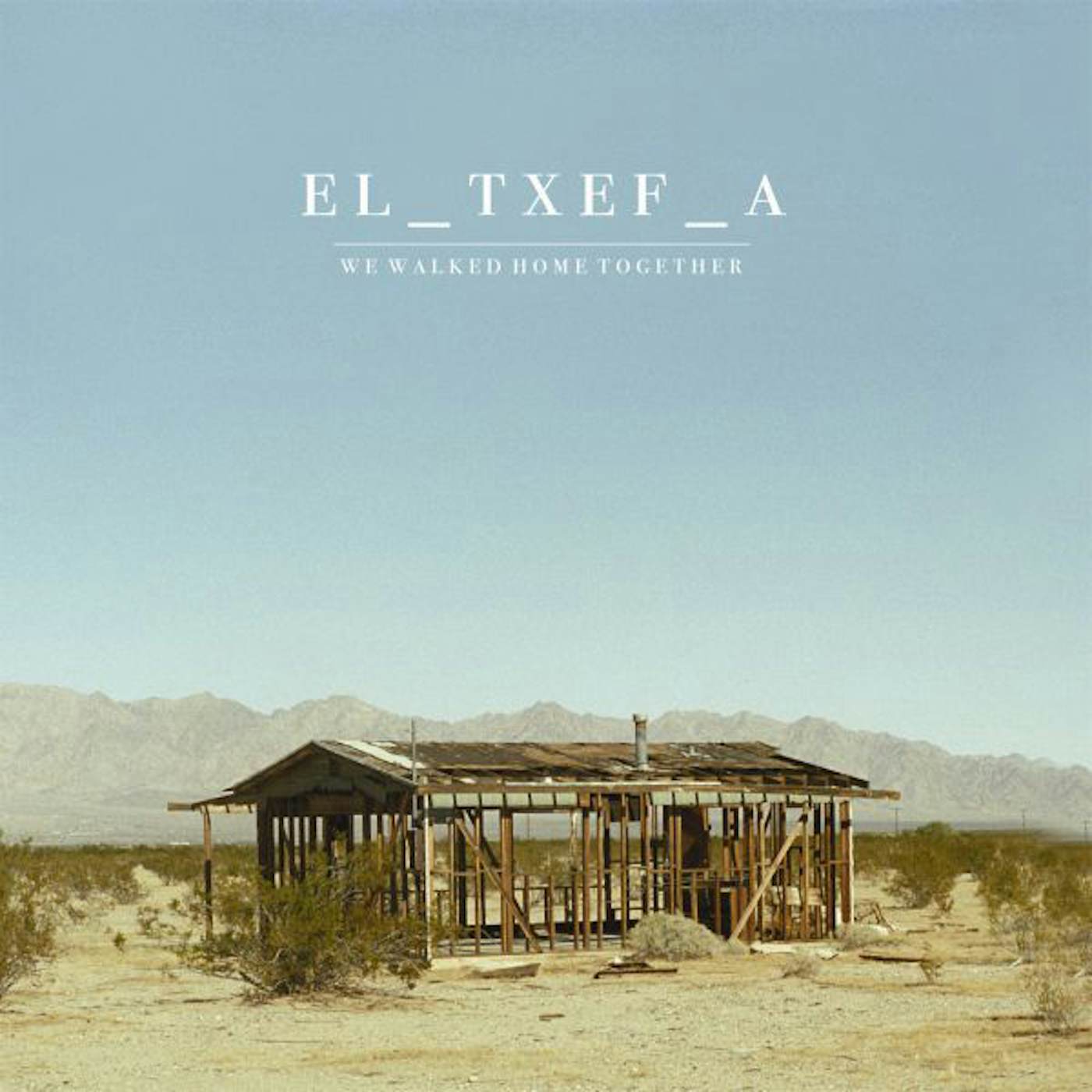 El-Txef-A WE WALKED HOME TOGETHER CD